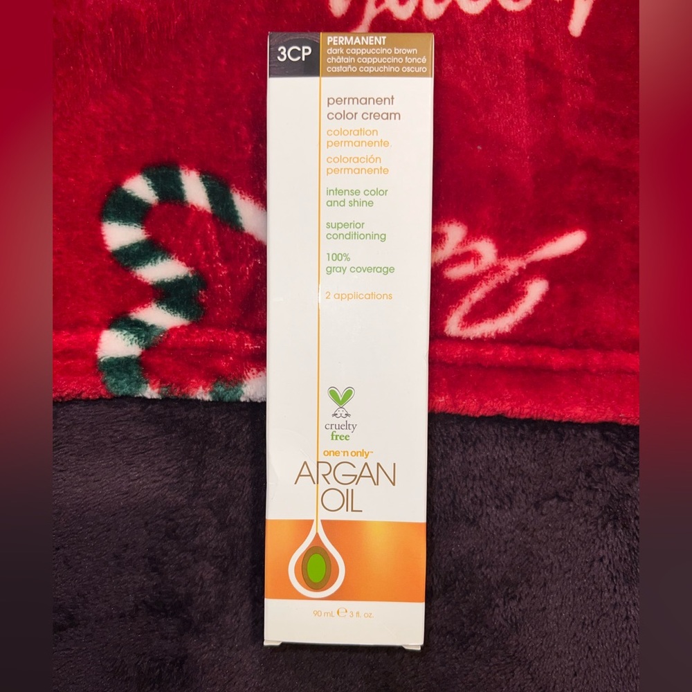 Argan oil 3CP permanent hair color ✨